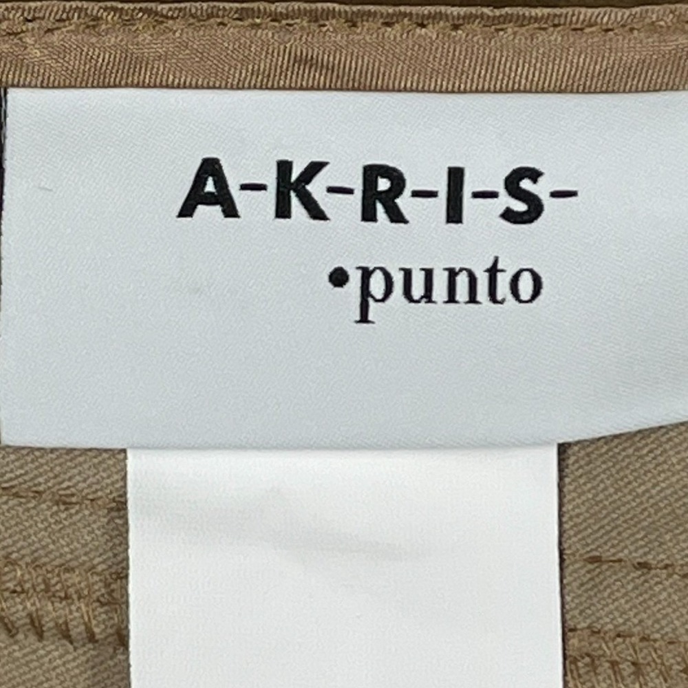 Akris Punto Caramel Velvet Flare Pants Cali Trousers Women 8 (Fits 31x27) Luxury - Picture 2 of 16